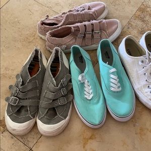 Lot of women’s casual shoes converse rocketdog